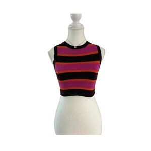 Zara Size Small Thick Wuality Striped Top